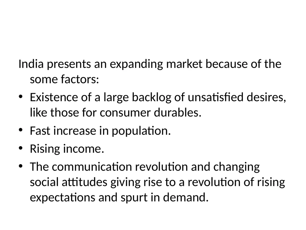 India in the Global Setting: India an Emerging - slide 5 of 43