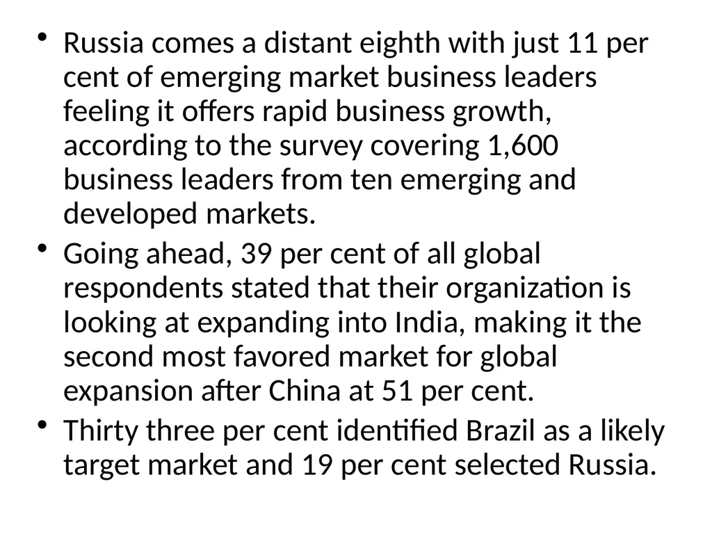 India in the Global Setting: India an Emerging - slide 7 of 43