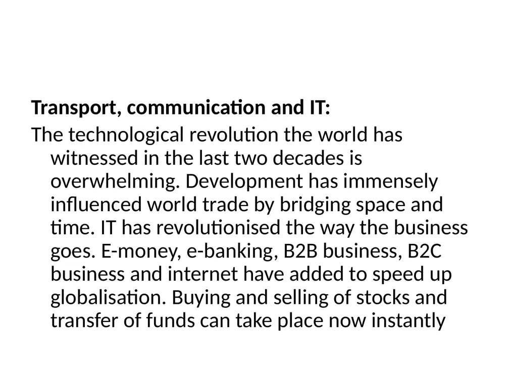 India in the Global Setting: India an Emerging - slide 34 of 43