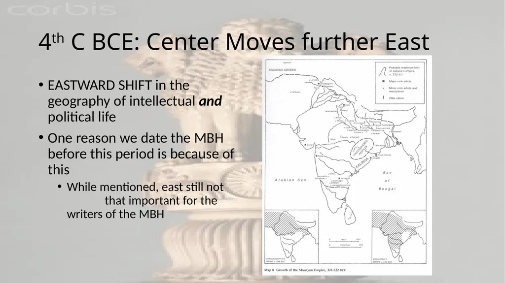 STATES AND EMPIRES c. 400-185 B.C.E Plan/Outline - slide 3 of 19