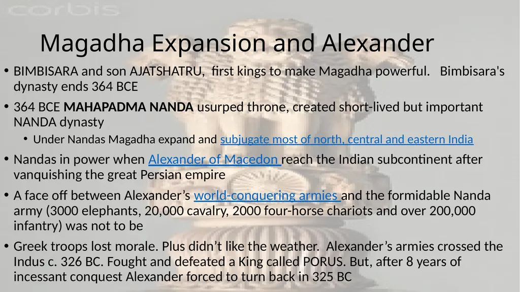 STATES AND EMPIRES c. 400-185 B.C.E Plan/Outline - slide 10 of 19