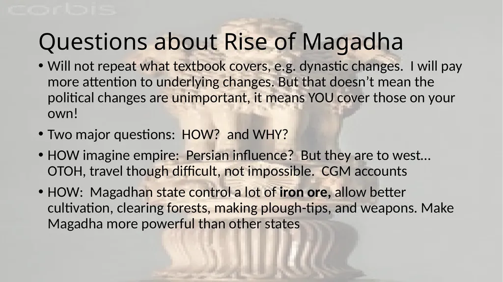 STATES AND EMPIRES c. 400-185 B.C.E Plan/Outline - slide 9 of 19