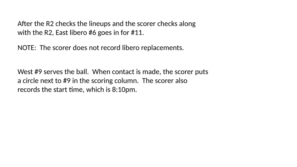 SCVOA Scoring Tutorial 2019 Materials Scoresheet - slide 8 of 69