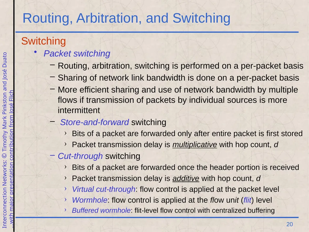 Excerpt from Interconnection Networks Computer - slide 20 of 30
