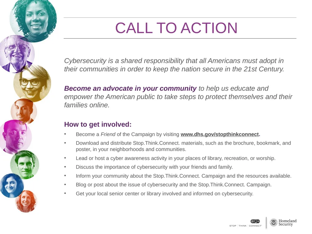 STOP.THINK.CONNECT™ A NATIONAL CYBERSECURITY - slide 8 of 9