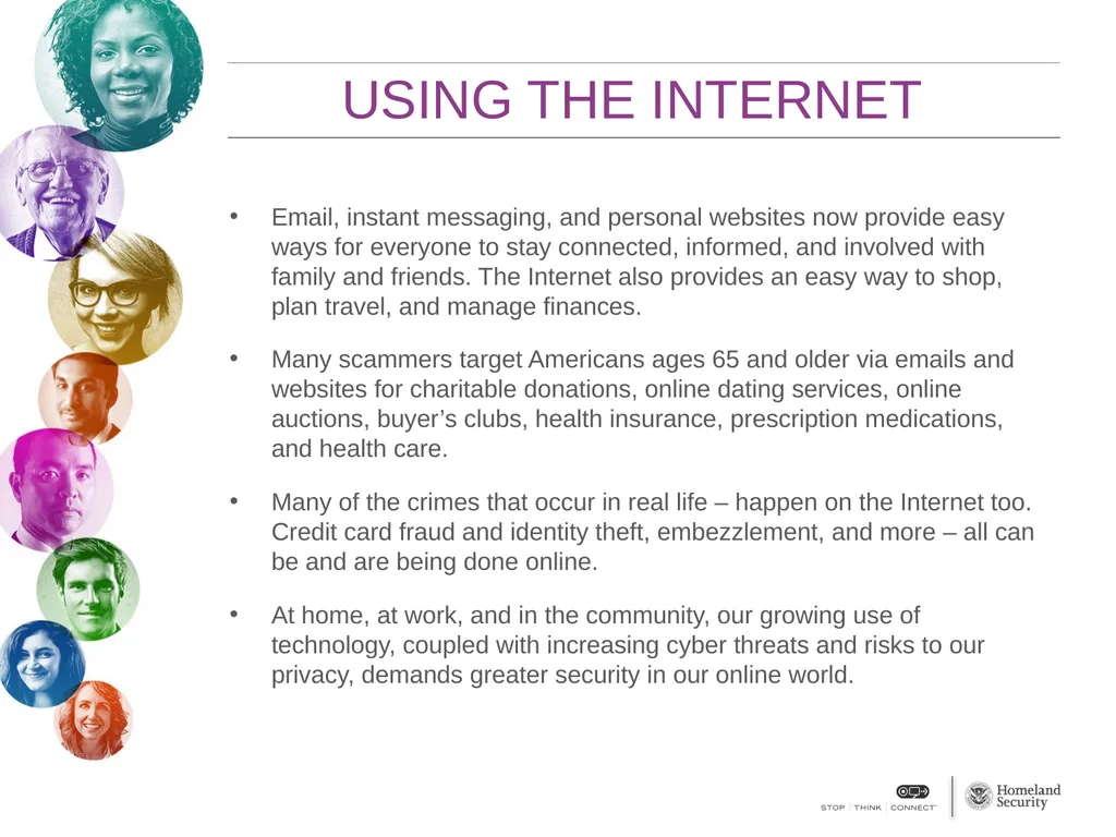 STOP.THINK.CONNECT™ A NATIONAL CYBERSECURITY - slide 4 of 9