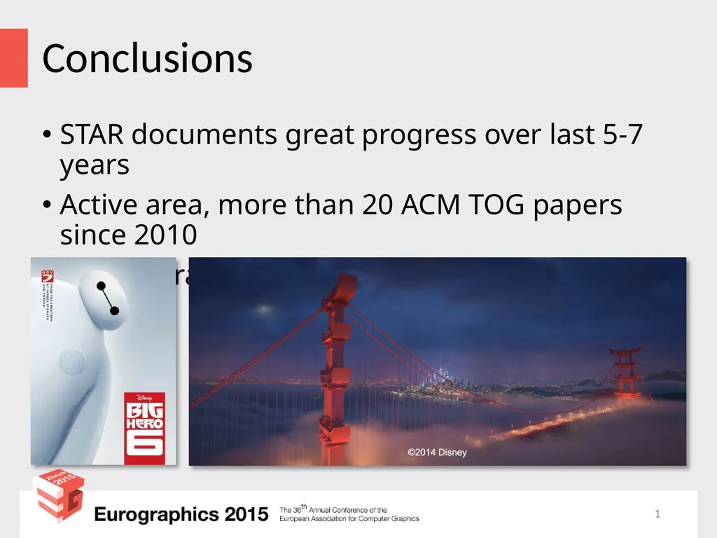 Conclusions 1 STAR documents great progress over - slide 1 of 4