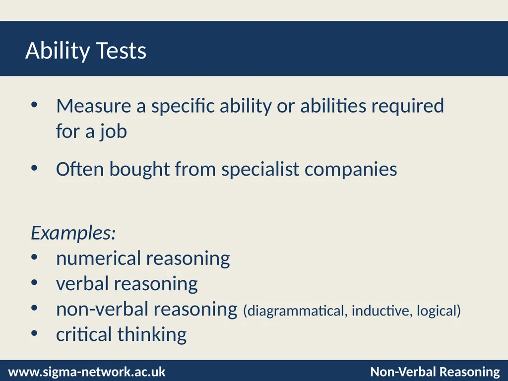 Non-Verbal Reasoning Tests © Laura Hooke, - slide 5 of 25