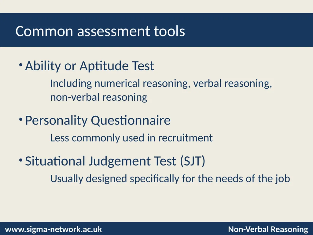Non-Verbal Reasoning Tests © Laura Hooke, - slide 3 of 25