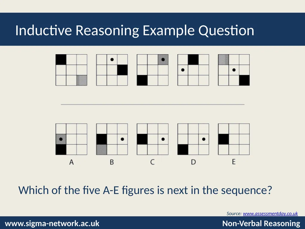 Non-Verbal Reasoning Tests © Laura Hooke, - slide 11 of 25