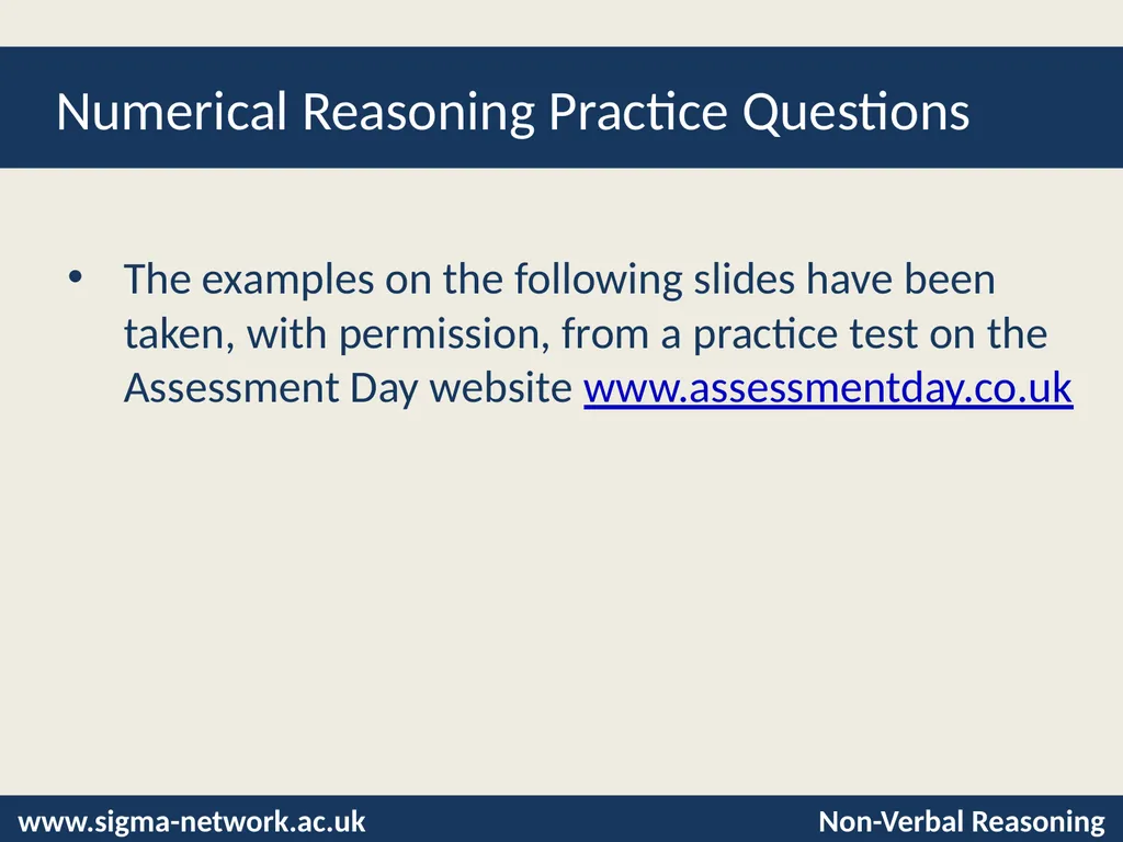 Non-Verbal Reasoning Tests © Laura Hooke, - slide 8 of 25