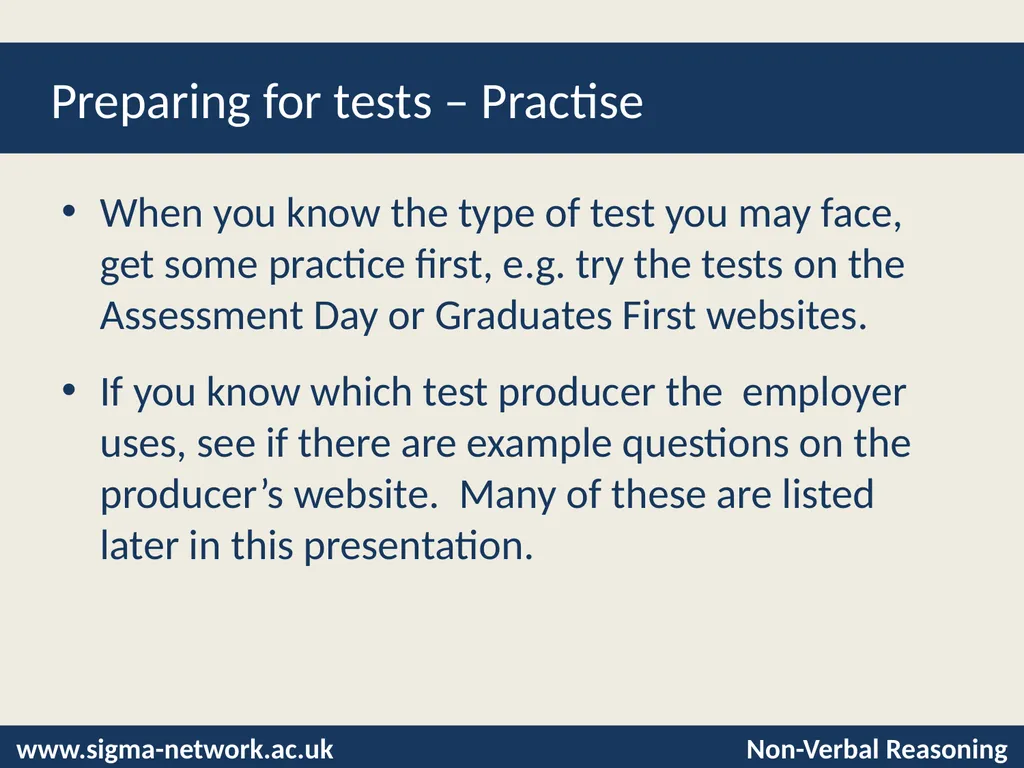 Non-Verbal Reasoning Tests © Laura Hooke, - slide 17 of 25