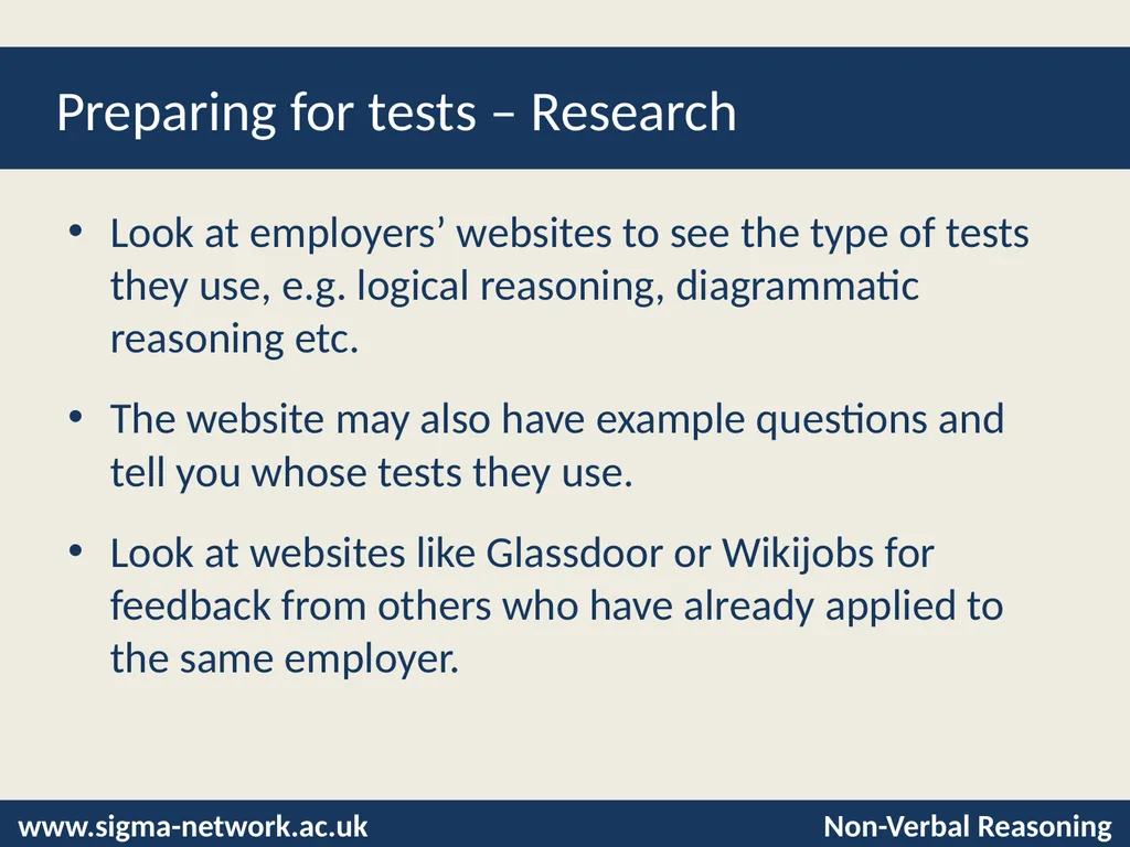 Non-Verbal Reasoning Tests © Laura Hooke, - slide 16 of 25