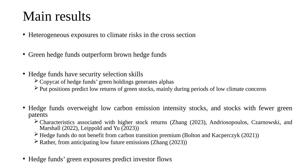Are Hedge Funds Exploiting Climate Concerns? - slide 5 of 25