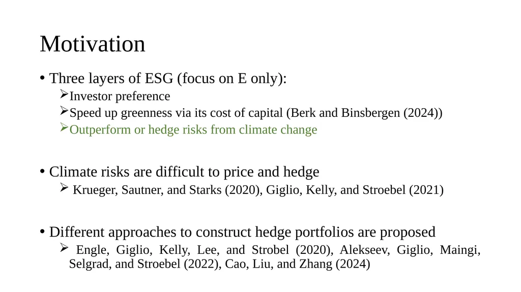 Are Hedge Funds Exploiting Climate Concerns? - slide 2 of 25