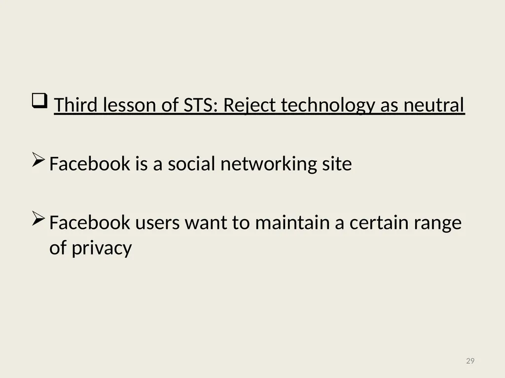 Computer Ethics and Society 1 Chapter 1: - slide 29 of 34