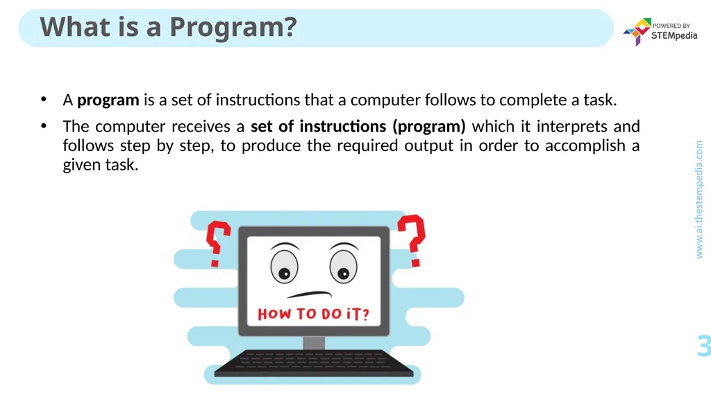 Session 1 Introduction to Coding What is a - slide 3 of 23