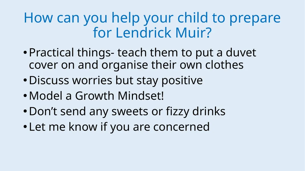 Lendrick Muir Wednesday 22nd April – Friday 24th - slide 16 of 18