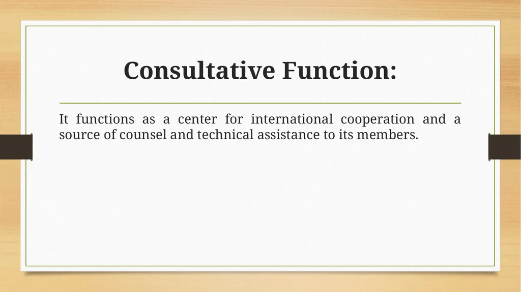 Function of the IMF Function of the IMF The - slide 5 of 6