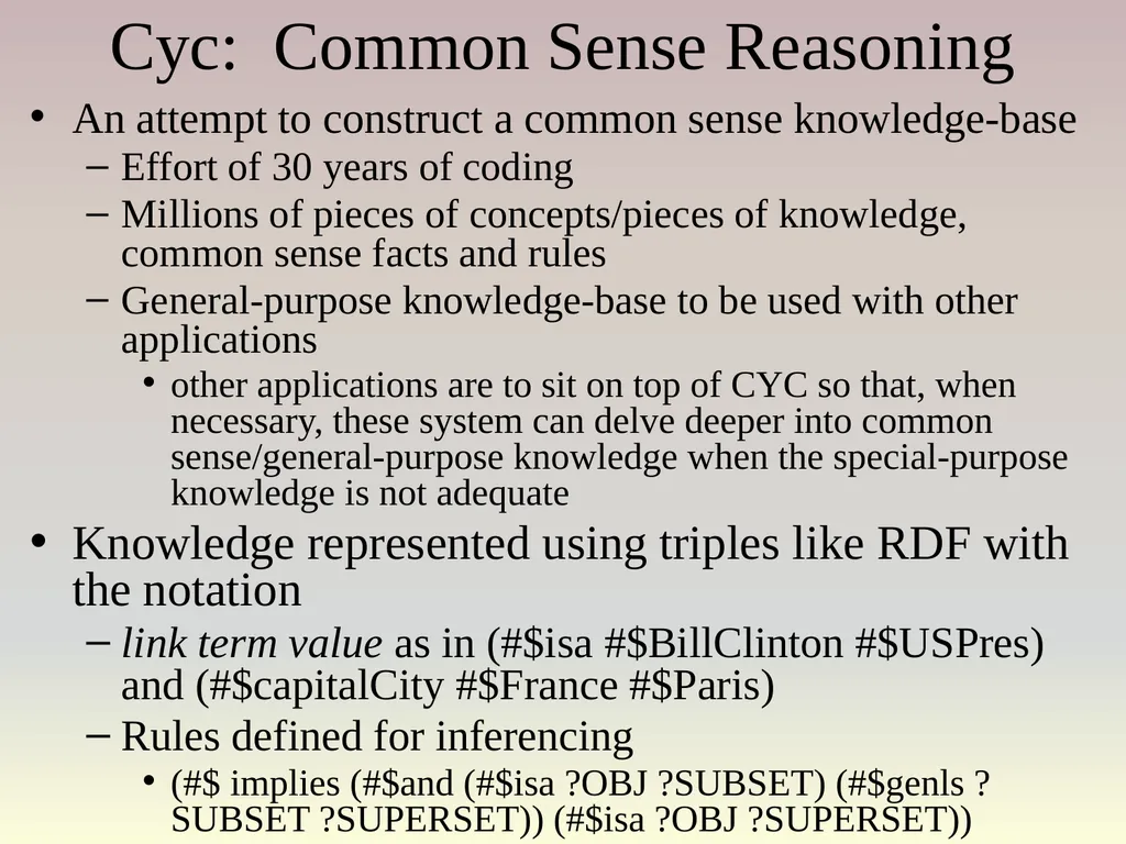 The Semantic Web Asset: the web stores a large - slide 36 of 56