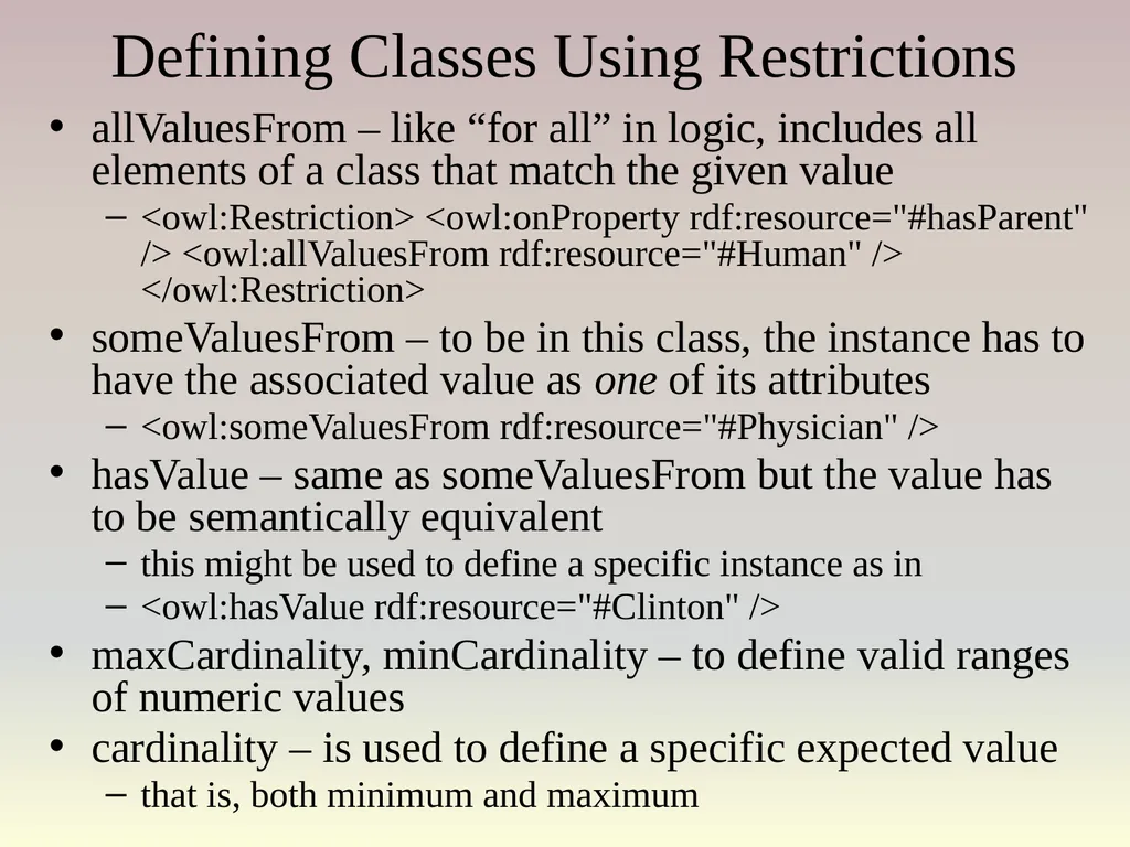 The Semantic Web Asset: the web stores a large - slide 26 of 56