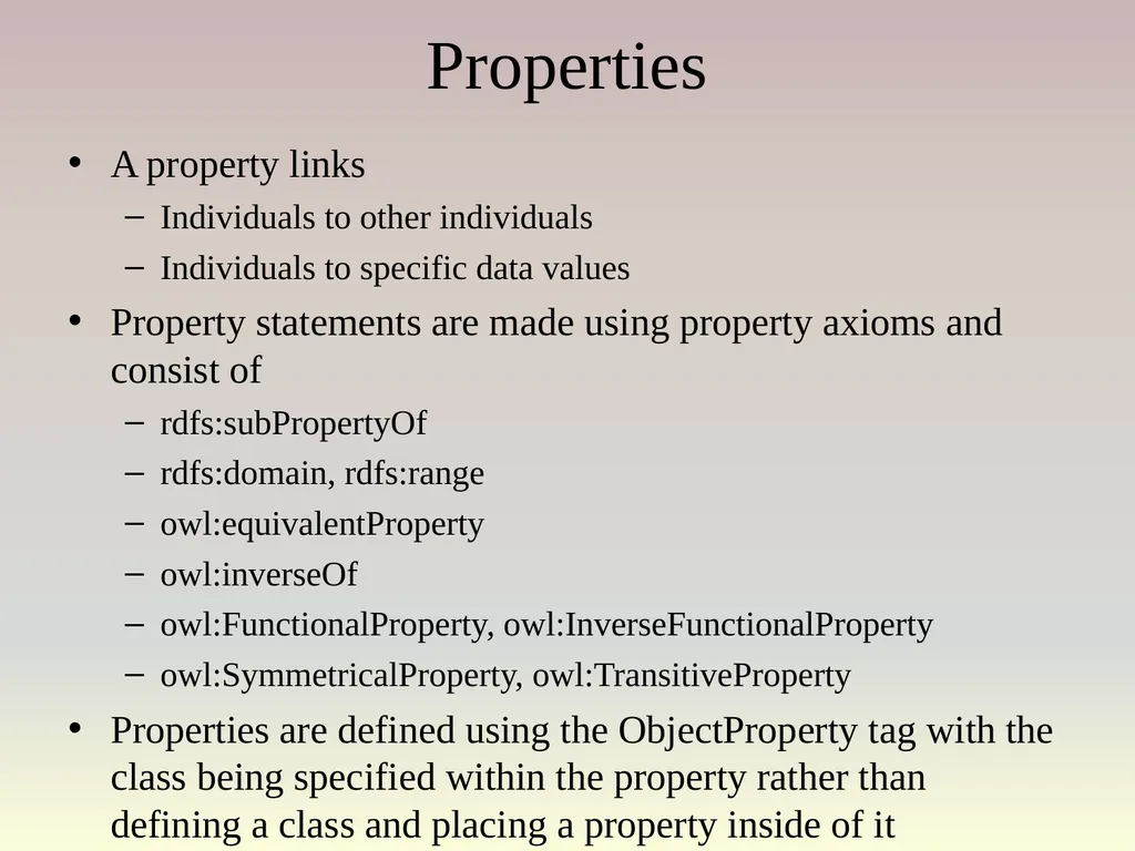 The Semantic Web Asset: the web stores a large - slide 27 of 56