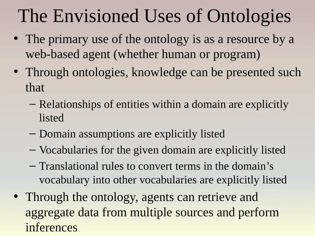 The Semantic Web Asset: the web stores a large - slide 32 of 56