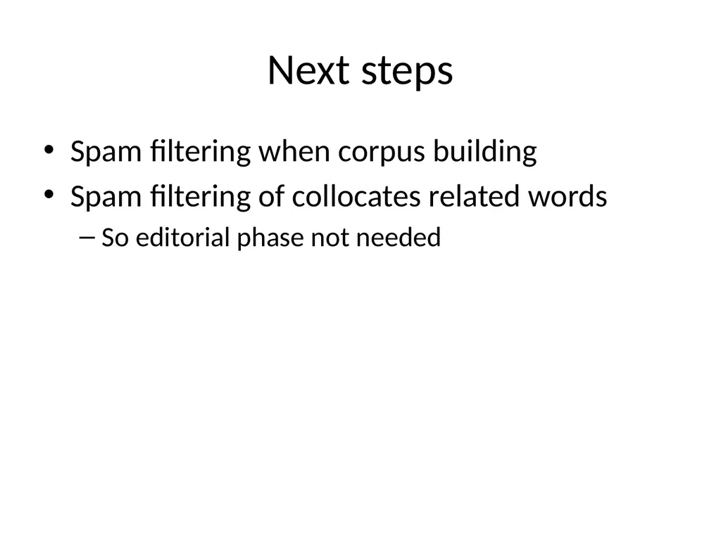 Augmenting online dictionary entries with corpus - slide 24 of 26