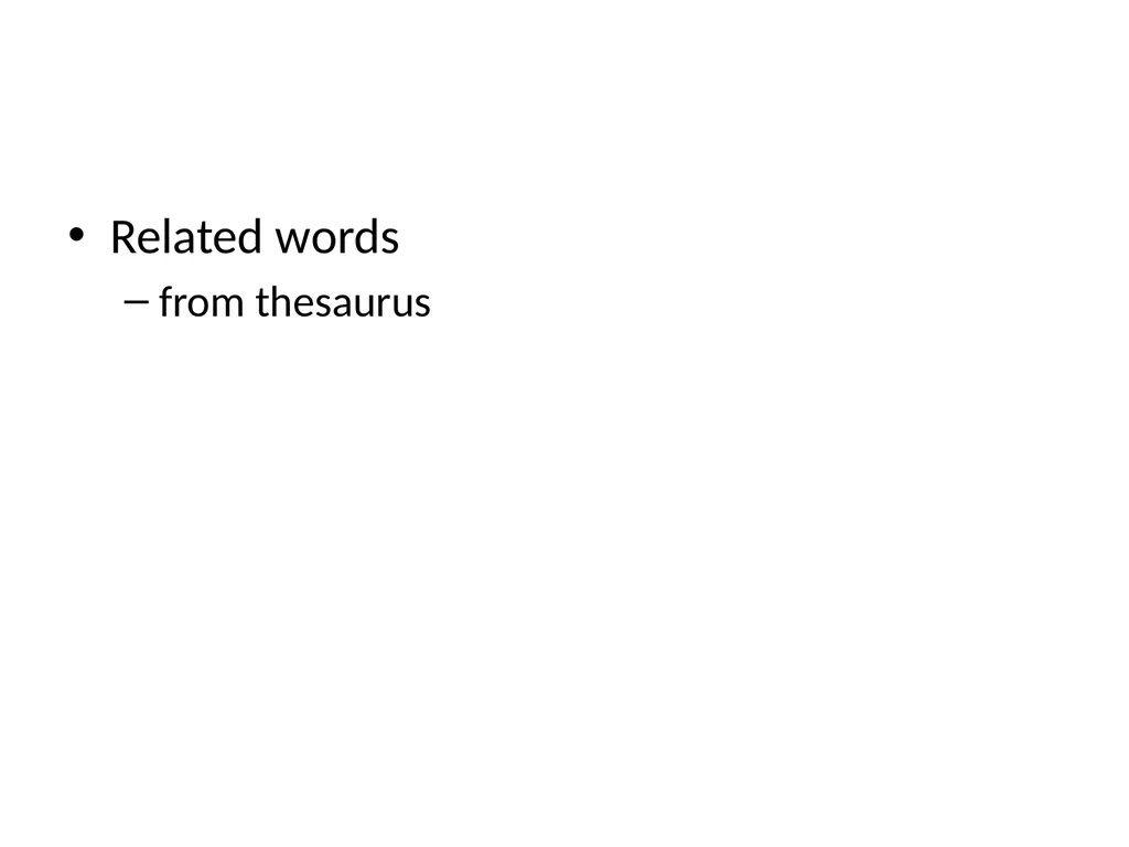 Augmenting online dictionary entries with corpus - slide 10 of 26