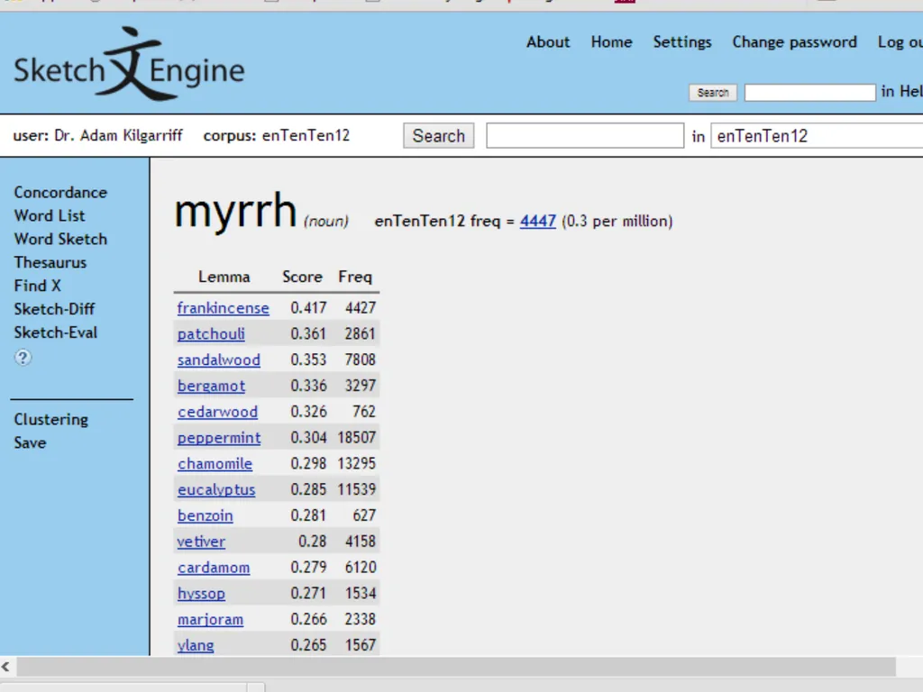 Augmenting online dictionary entries with corpus - slide 11 of 26