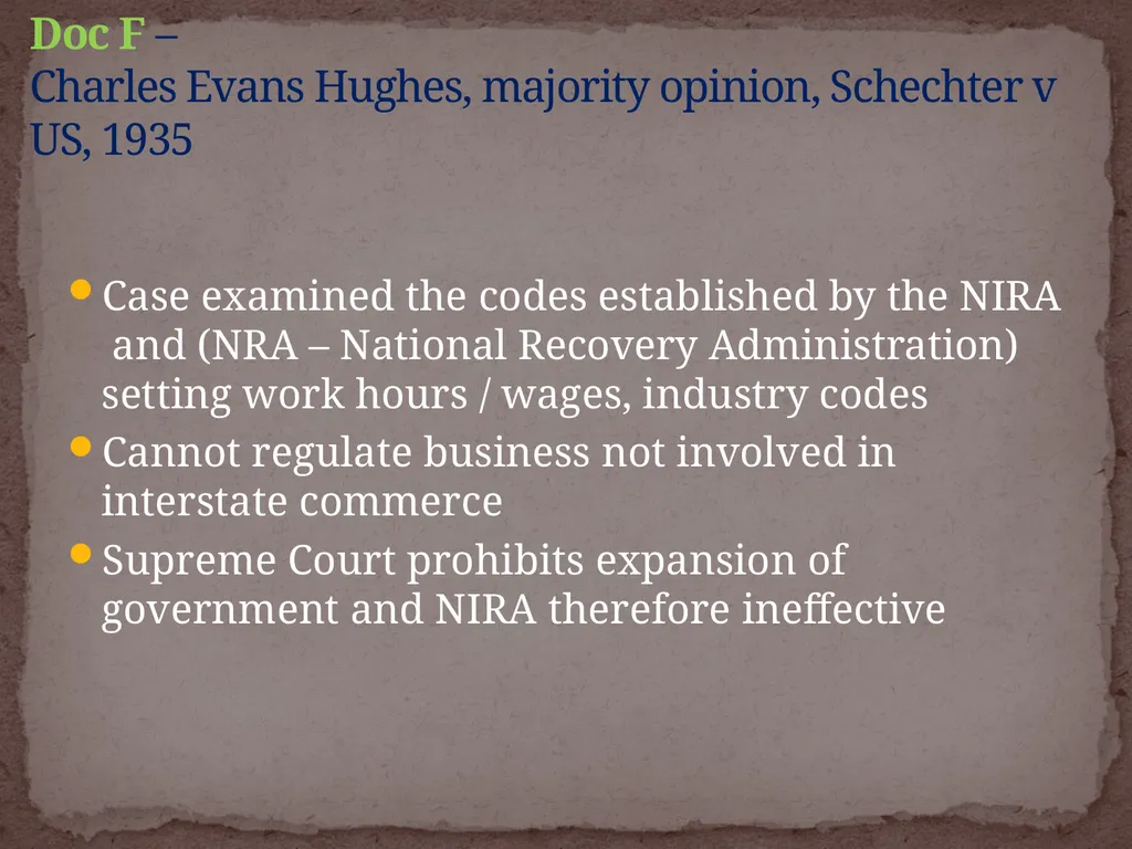 NEW DEAL DBQ Historical Thinking Skills: - slide 57 of 101