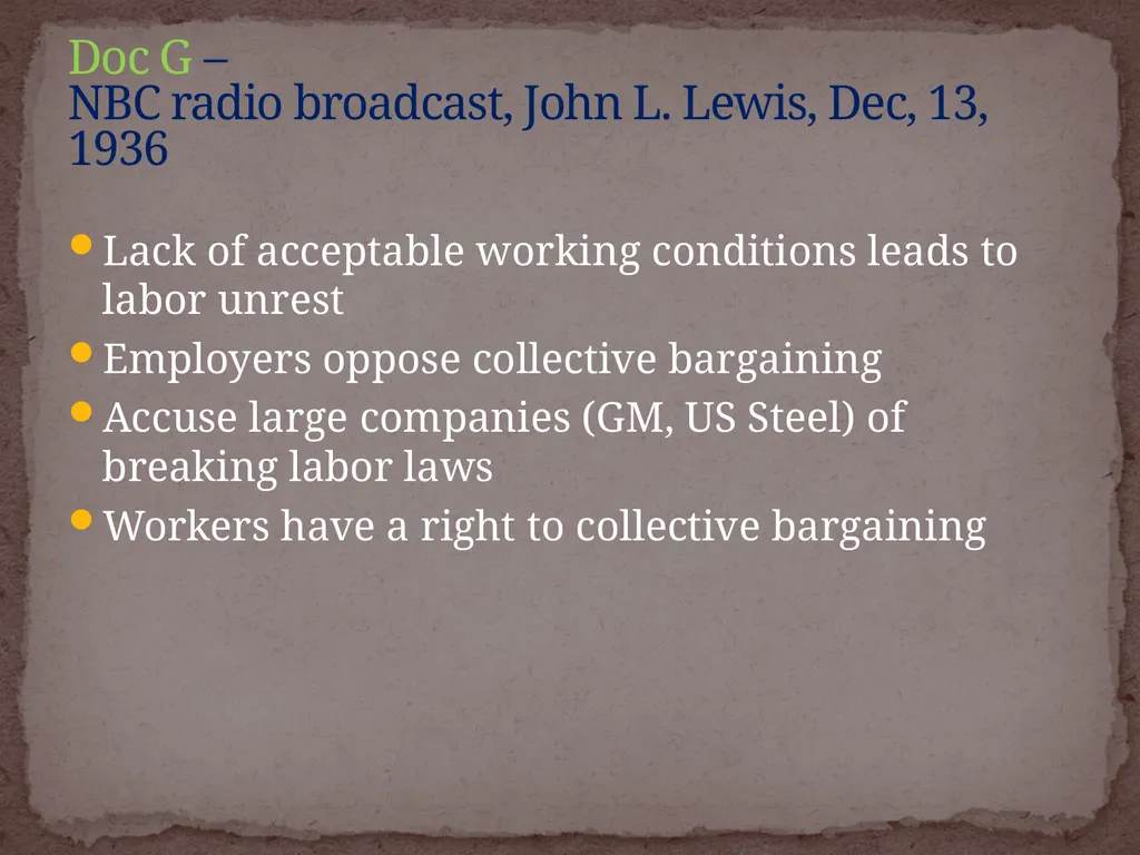 NEW DEAL DBQ Historical Thinking Skills: - slide 63 of 101