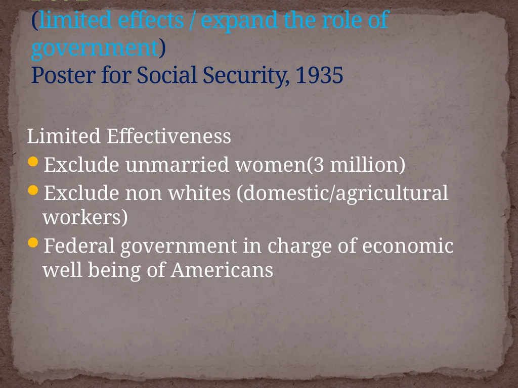NEW DEAL DBQ Historical Thinking Skills: - slide 45 of 101