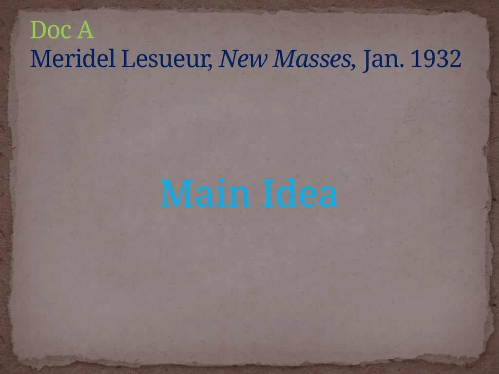 NEW DEAL DBQ Historical Thinking Skills: - slide 3 of 101