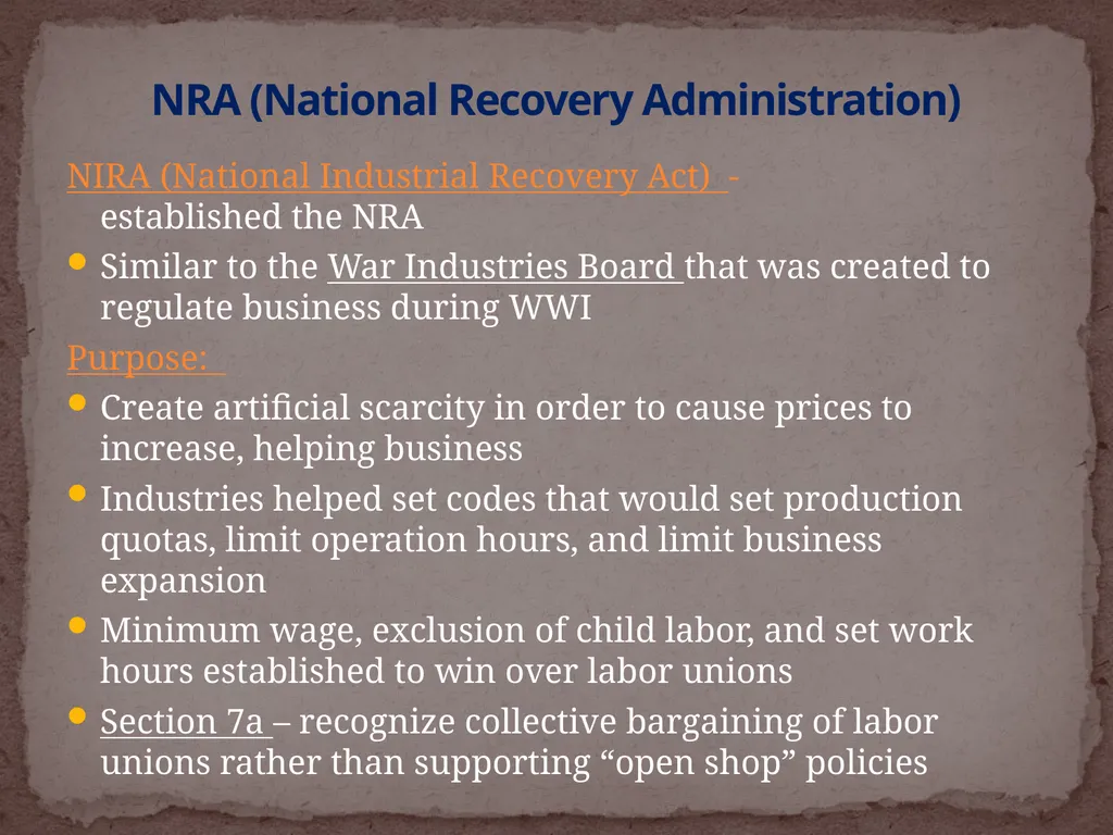 NEW DEAL DBQ Historical Thinking Skills: - slide 58 of 101