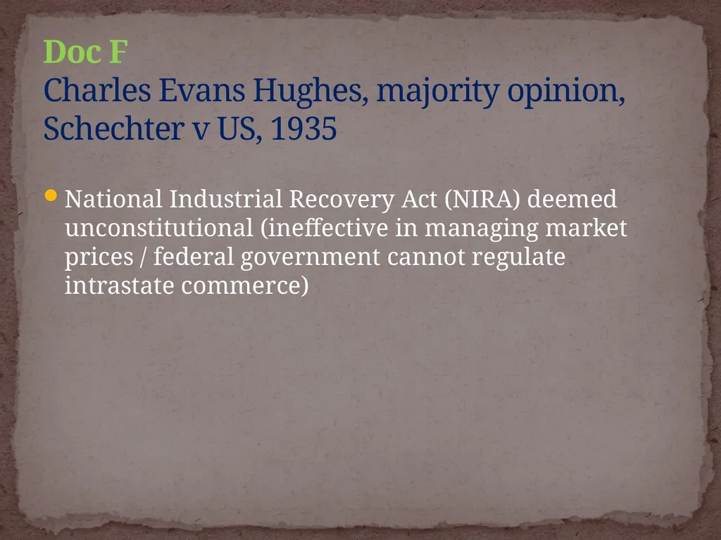 NEW DEAL DBQ Historical Thinking Skills: - slide 55 of 101