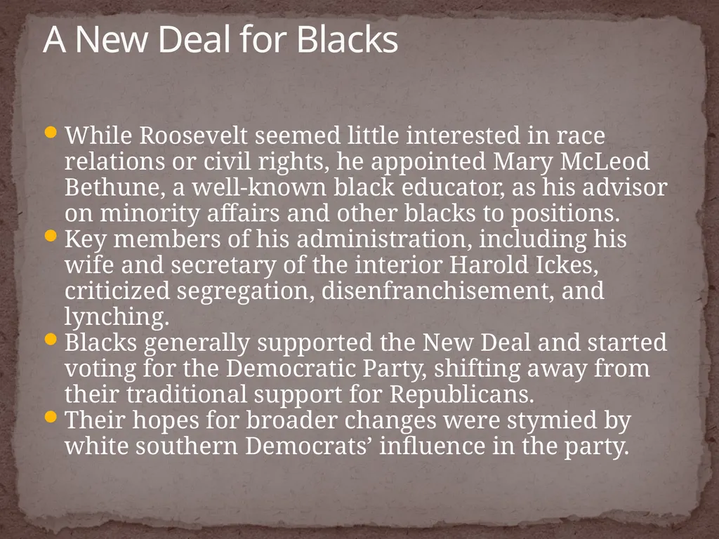 NEW DEAL DBQ Historical Thinking Skills: - slide 89 of 101