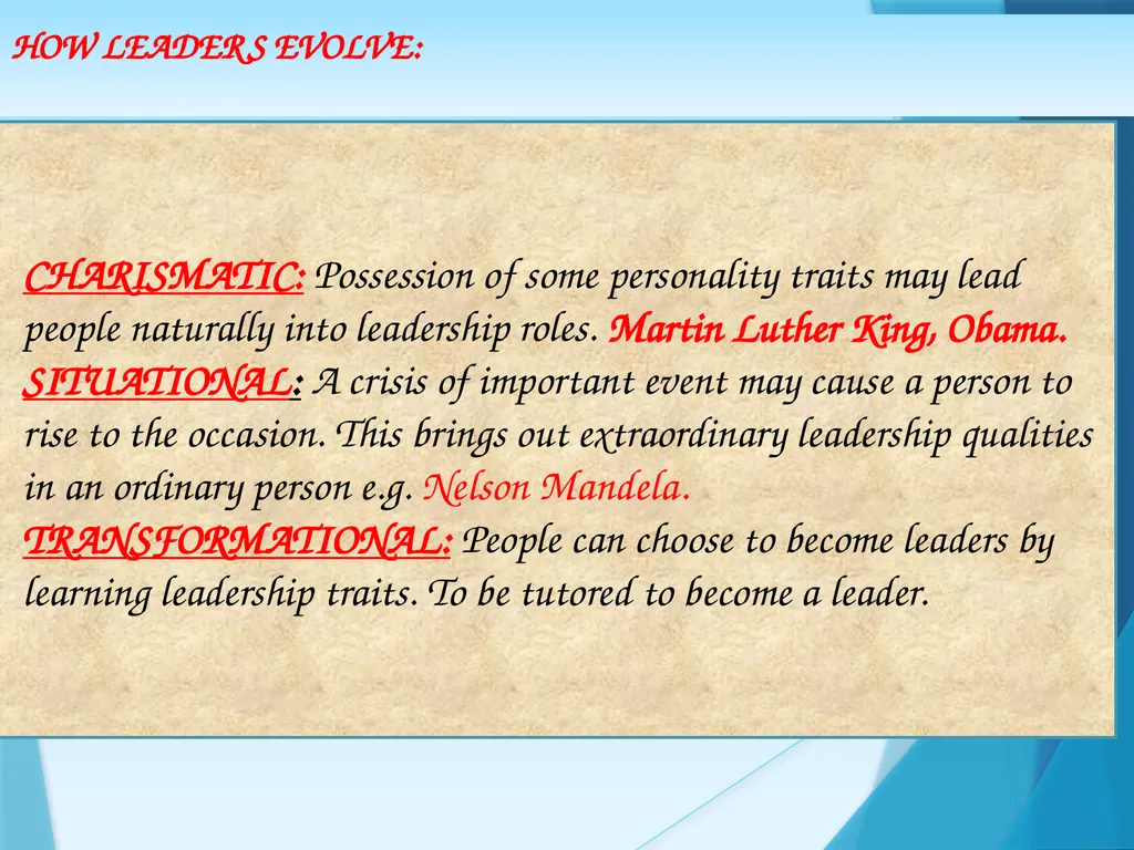 LEADERSHIP AND PRODUCTIVITY . INTRODUCTION - slide 8 of 18