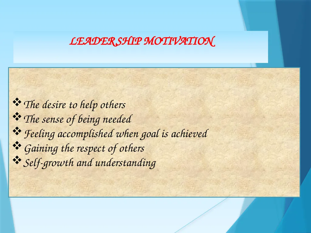 LEADERSHIP AND PRODUCTIVITY . INTRODUCTION - slide 9 of 18