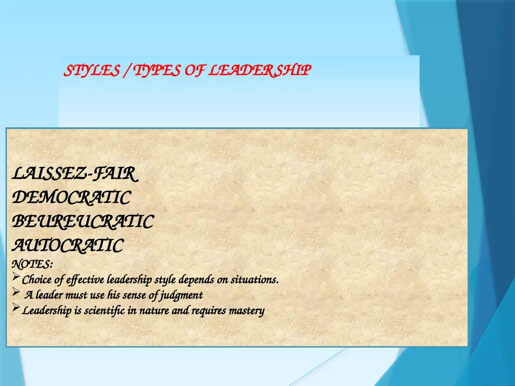 LEADERSHIP AND PRODUCTIVITY . INTRODUCTION - slide 10 of 18