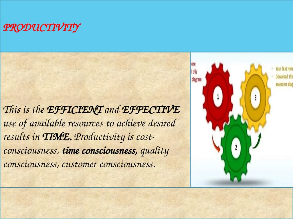LEADERSHIP AND PRODUCTIVITY . INTRODUCTION - slide 15 of 18