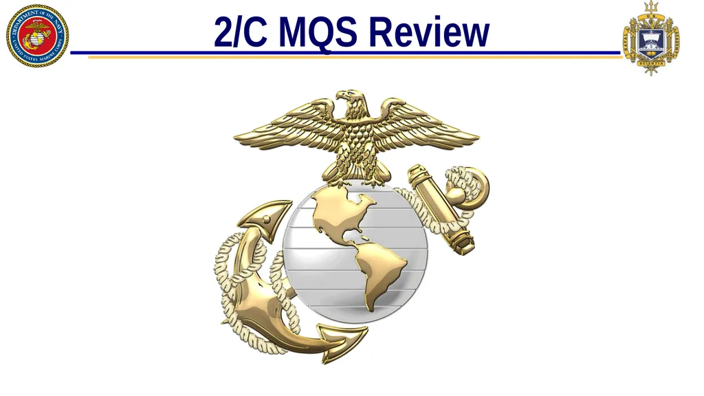 2/C MQS Review References 38th Commandant’s - slide 1 of 12