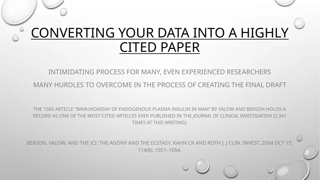 WRITING your research magnum opus Alan N. Peiris - slide 3 of 22
