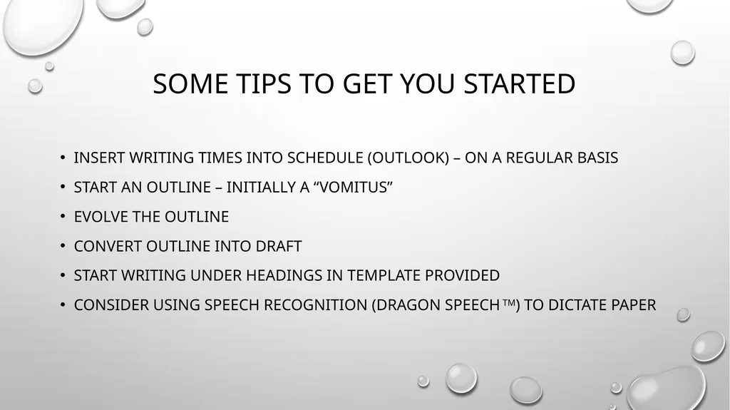 WRITING your research magnum opus Alan N. Peiris - slide 8 of 22