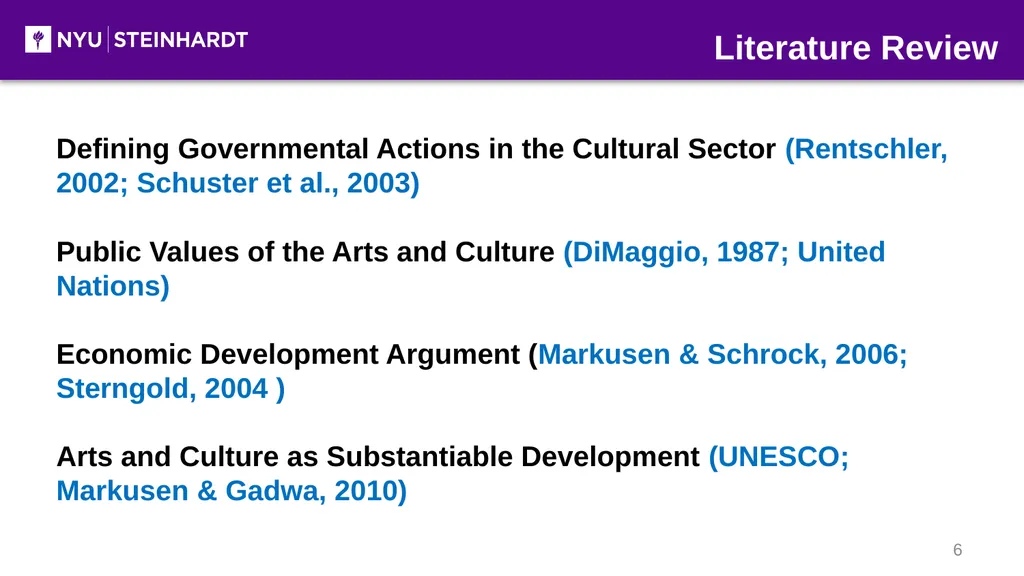 Development and Application of The Cultural Policy - slide 6 of 16