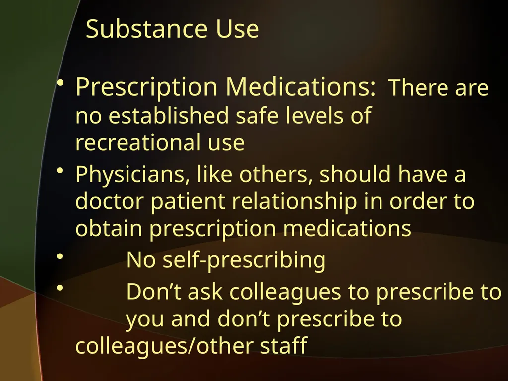 When the Healer Needs Healing: Impairment in - slide 9 of 50