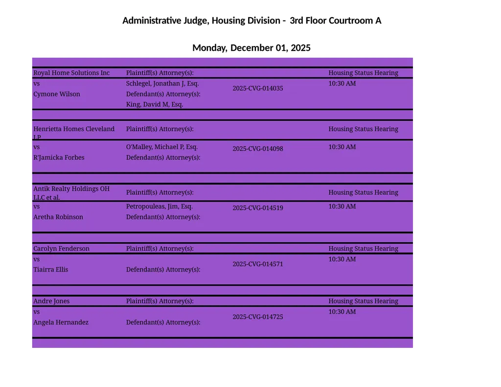 Administrative Judge, Housing Division - 3rd Floor - slide 15 of 103