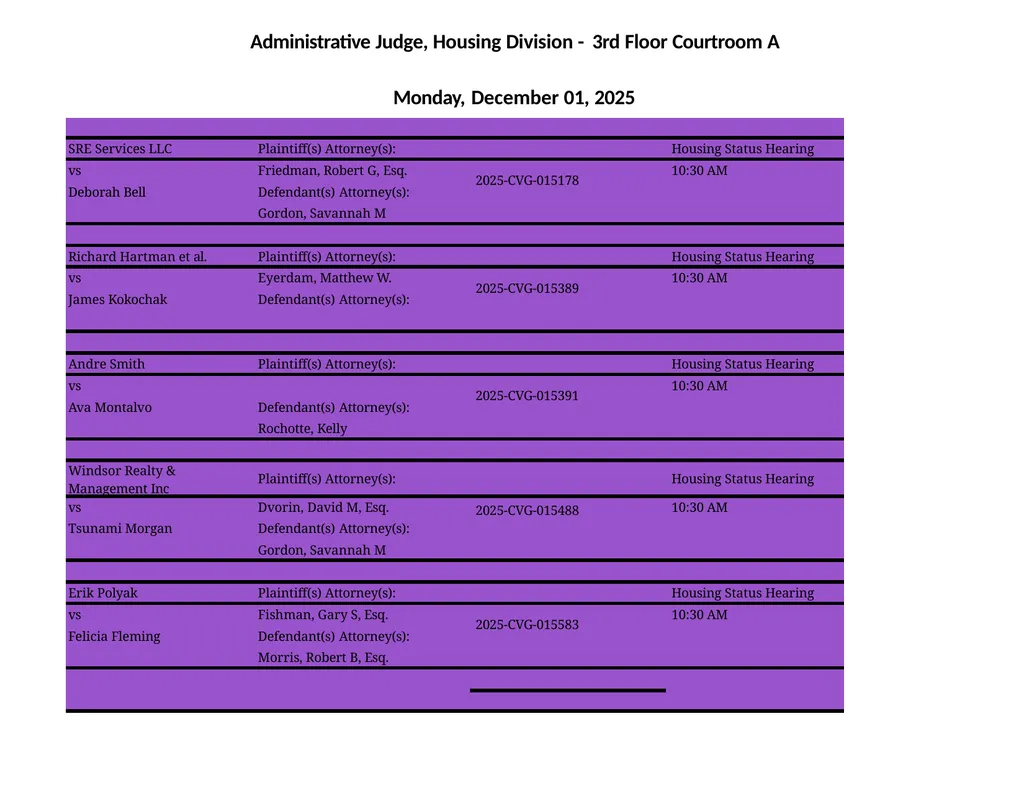 Administrative Judge, Housing Division - 3rd Floor - slide 17 of 103