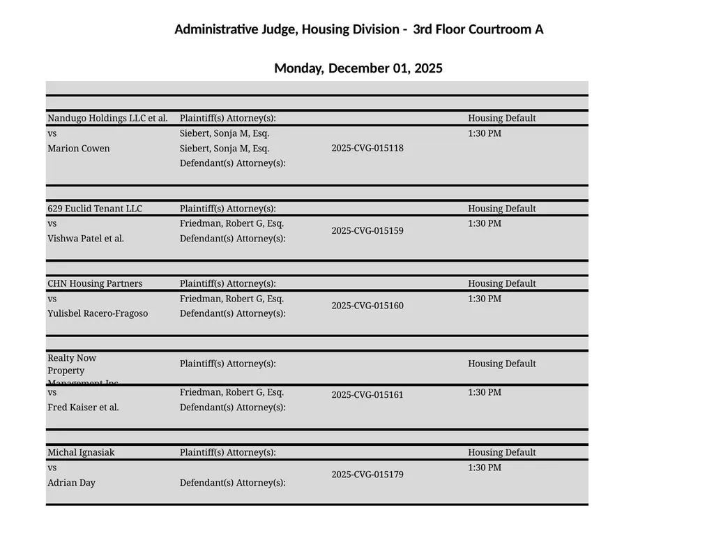 Administrative Judge, Housing Division - 3rd Floor - slide 22 of 103