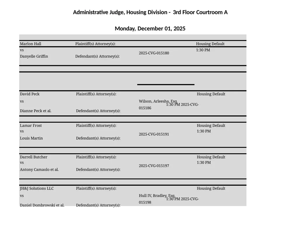 Administrative Judge, Housing Division - 3rd Floor - slide 23 of 103